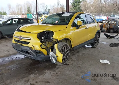 2016 Fiat 500X Trekking Plus из США, поврежденный, VIN ZFBCFYET0GP334457